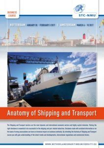 Flyer Anatomy of Shipping - STC NMU - Rotterdam Maritime Services Community - RMSC