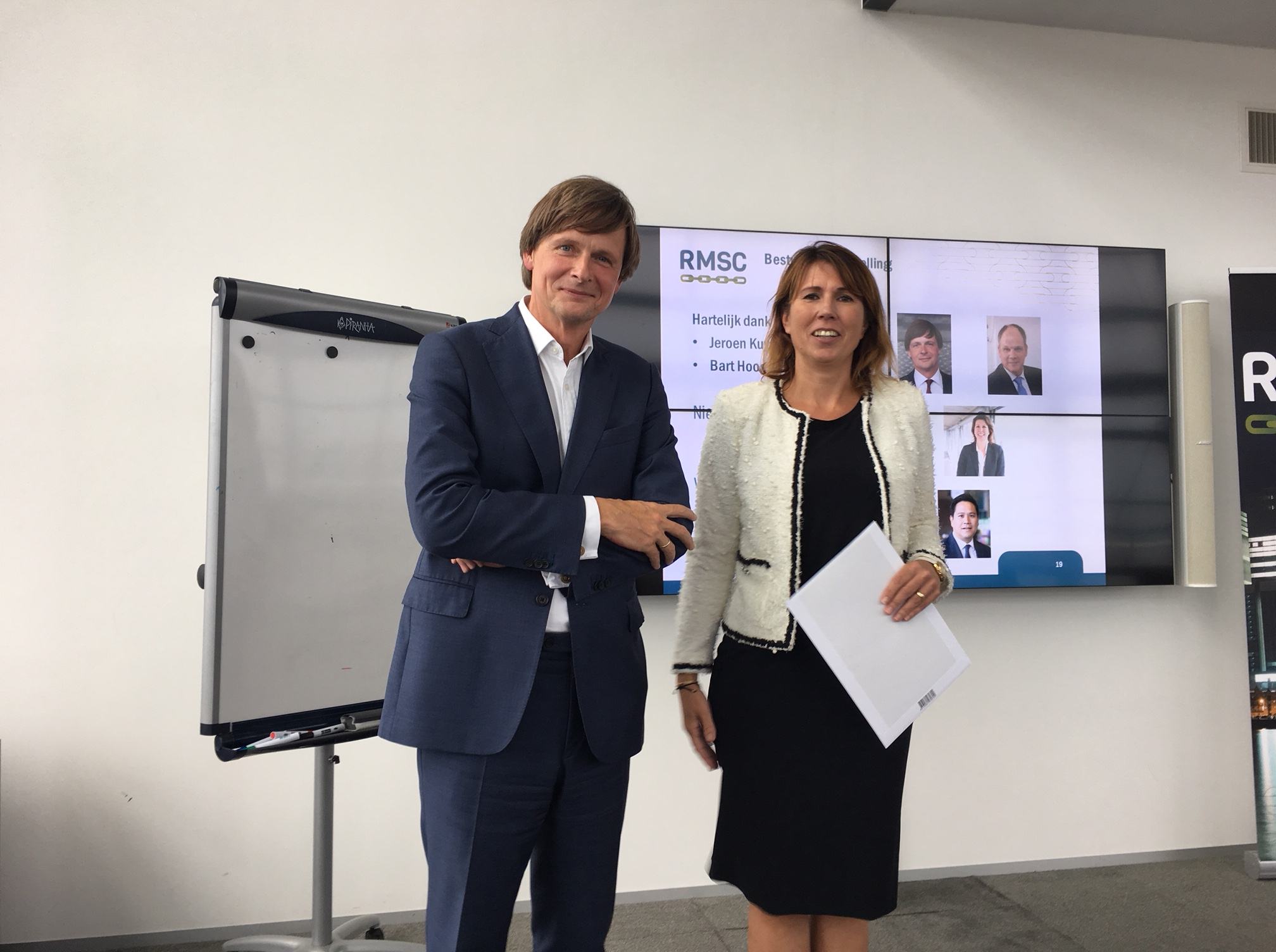 Connie Roozen new Chairwoman RMSC - Rotterdam Maritime Services Community