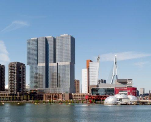 Kop van Zuid Rotterdam - NL flag